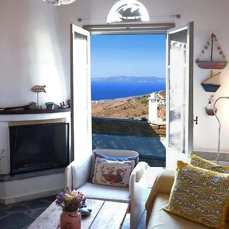 Σπίτι διακοπών Tinos, Triandaros. Cycladic House With An Amazing View Τριαντάρος
