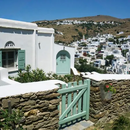 Tinos, Triandaros. Cycladic House With An Amazing View