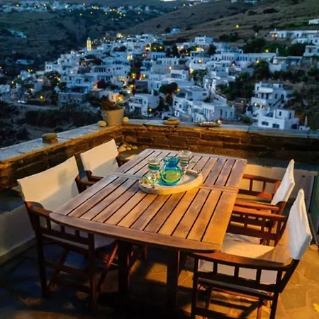 Сasa de vacaciones Tinos, Triandaros. Cycladic House With An Amazing View